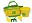 Beach set with  canvas case - Frog